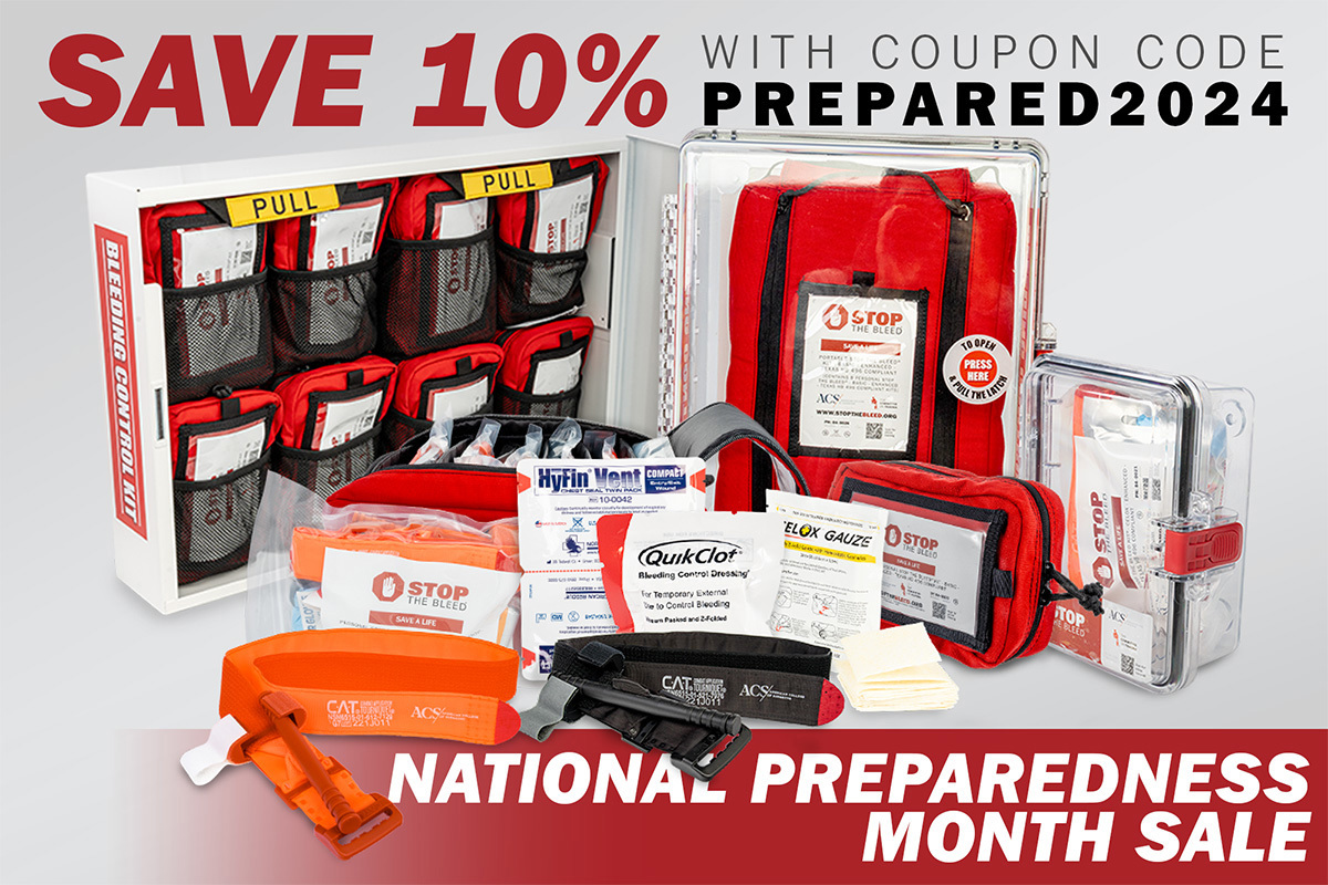 Save 10% During National Preparedness Month